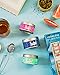 Kusmi Tea Wellness Gift Set - Five Loose Teas in Miniature Tins - Flavored Blends of Green, Mate & Herbal Teas - Includes Detox, BB Detox, Boost, Sweet Love & Be Cool