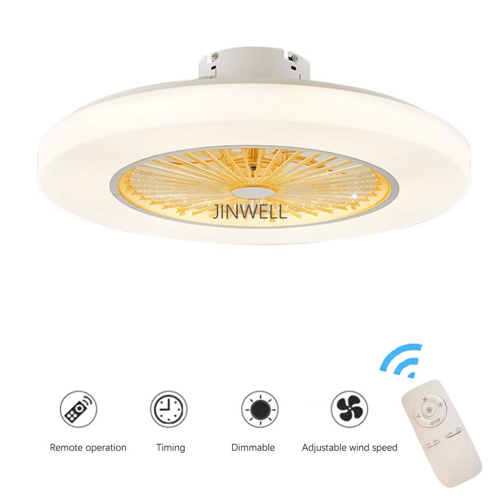 Jinwell Fan Ceiling Fan Led Ceiling Light Creative Modern With