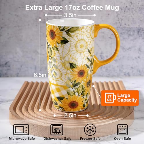 Taza de Cerámica con Tapa y Asa 17oz miniatura 2