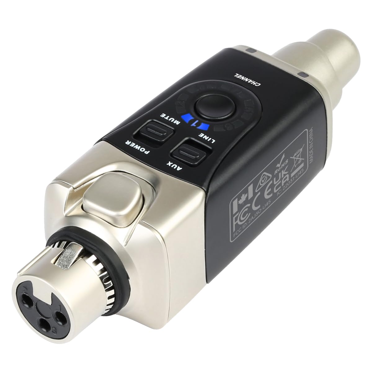 XVive U45 In‑Ear Monitor Wireless System Bundle – 5,8 GHz Funk‑Monitoring‑Set mit 1× Transmitter & 2× Receiver