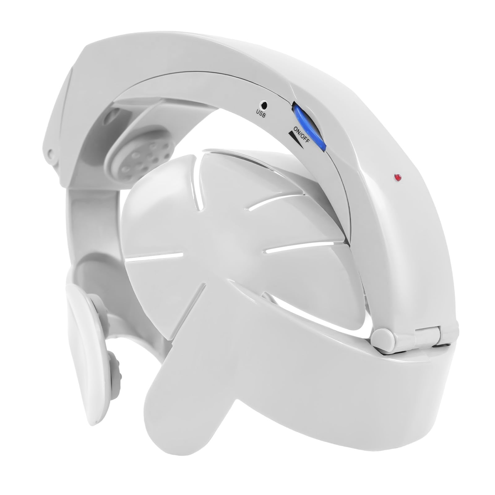 Elektrisches Kopfmassagegerät USB Massagehelm 3 Stufen
