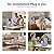 VonWater CT910GH 3S Instant Hot Reverse Osmosis Water Filter Countertop RO System with 2 Pitchers, NSF/ANSI 372,42,58, 5 Volume & 5 Temp Settings, 3:1 Pure to Drain, 7-Stage Filtration - Bundle