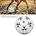 MUNEFE Kids Training Soccer Ball, Pu Leather Soccer Ball, Match Soccer Ball, Suitable for Training Young Athletes (Size 4)