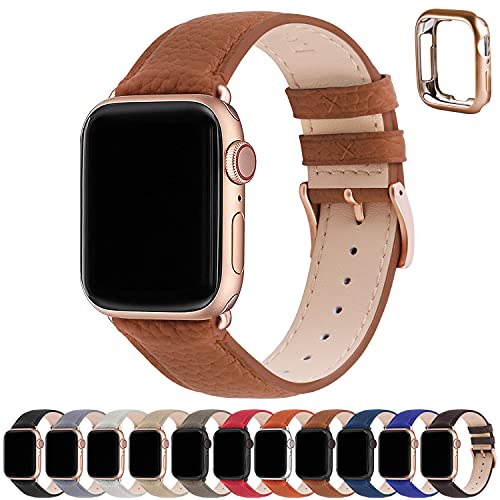 Stylish Leather Band for Women's Apple Watch - Fits Multiple Series