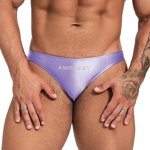 Oceanus series men's solid color ultra-low waist sexy sports comfortable briefs（521）2