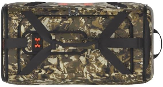 Under Armour Unisex Undeniable 5.0 Duffel, Small, Expedition Green/Black/Orange Base - Image 7