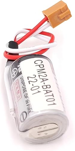 Miniatura 5 de (5 piezas ER3V 3.6V batería de litio de repuesto para OMRON CPM2A-BAT01 CPM2ABAT01 CPM2A CQM1H con enchufe