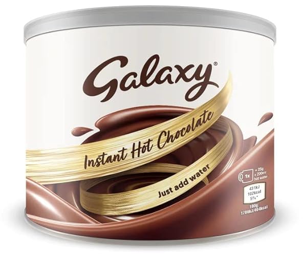 Galaxy Instant Hot Chocolate 2 × 1kg Box Delicious And Nutritious Drink Tasty And Twisty Treat Gift Hamper Sold By Kidzbuzz