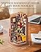 Rolife DIY Book Nook Kit Silent Corner Study, 3D Puzzles Creative British Bookend Bookshelf Decor for Adults, Tiny House Miniature Kits Model Building Kits, DIY Crafts/Gifts for Teens & Book Lovers