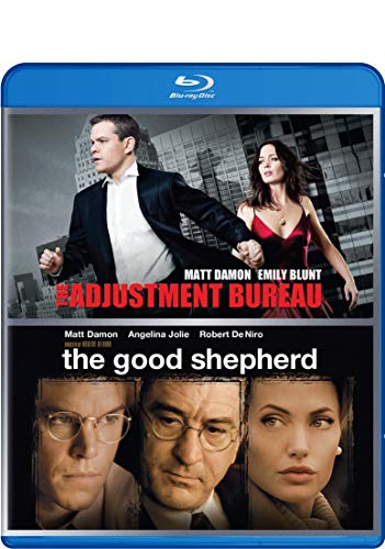 The Adjustment Bureau Blu-ray pack con película de suspense político The Good Shepherd USA 3