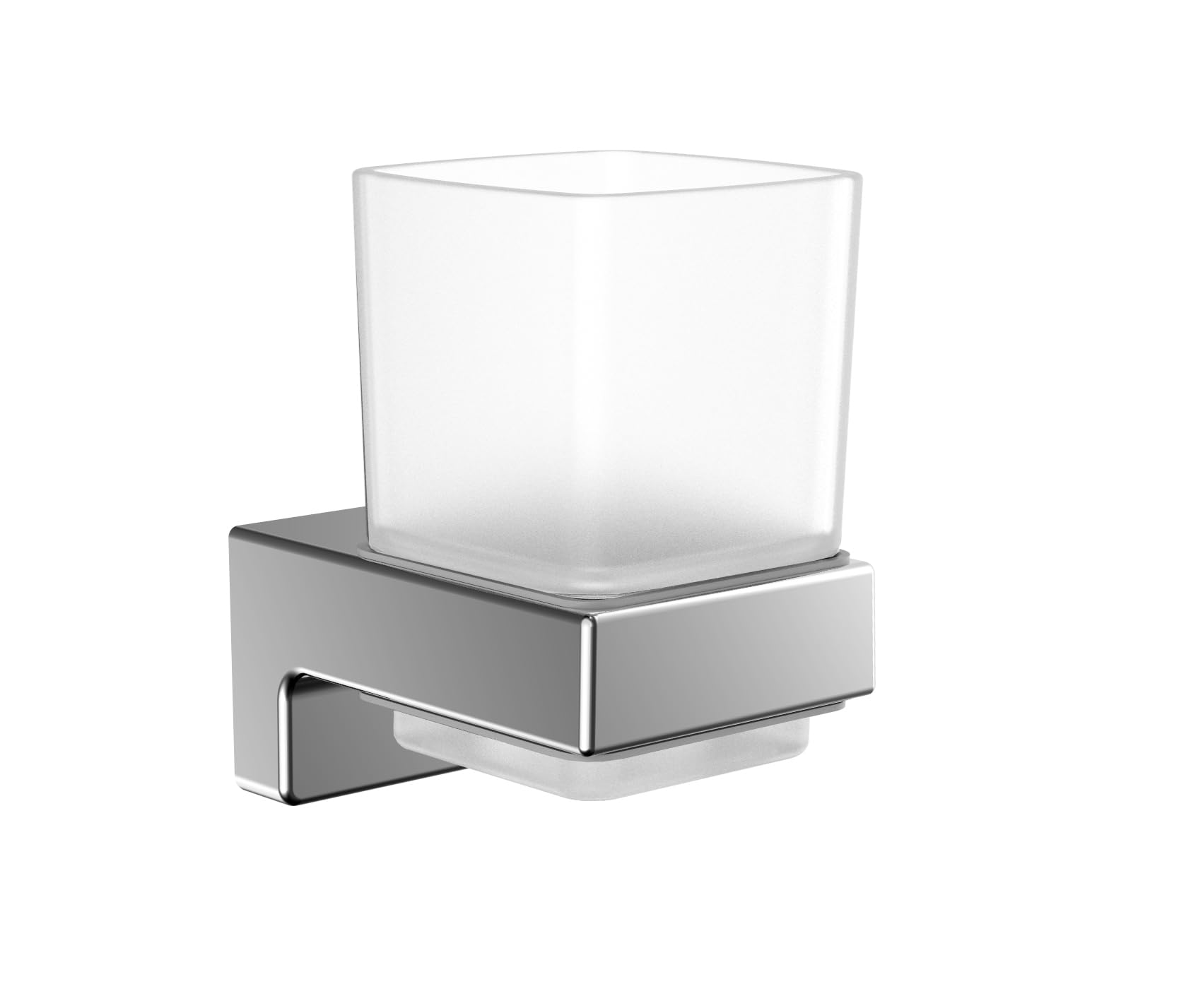 Emco Glass holder, Chrome, Normal
