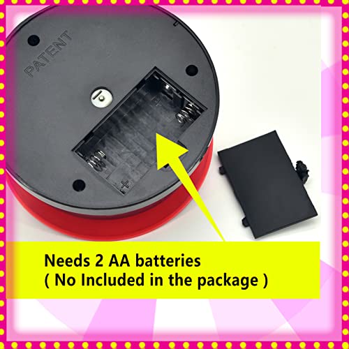 MEBAULT Electric Sex Roulette Wheel Spinner Turntable for Couple Games Novelty Foreplay Sex Toy for Lover Erotic Bedroom Game Activity Ideas - Thumbnail 5