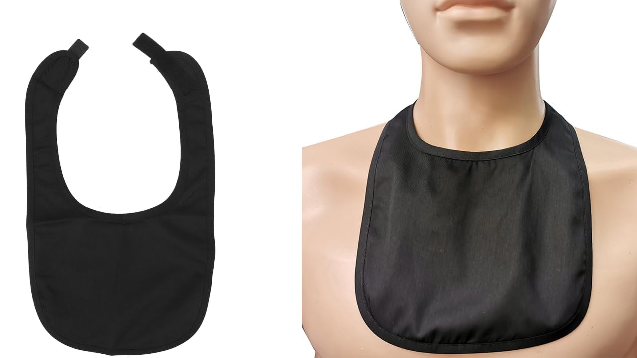 Housse De Trachéotomie, Protecteur De Stomie Du Cou, Maille Uniforme Noire Respectueuse De La Peau Pour La R Cup Ration Chirurgicale