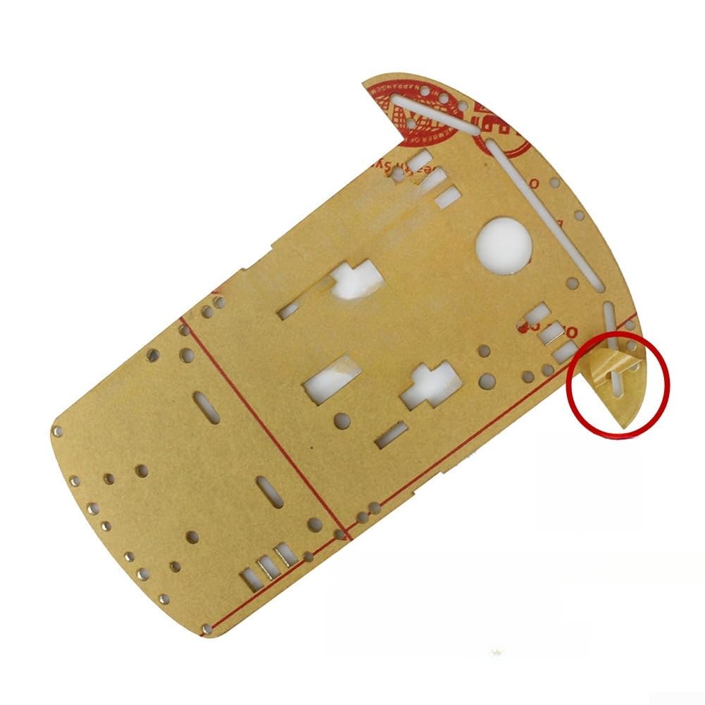 Dos ruedas para kit de coche inteligente, chasis de robot DIY con cámara, kit de coche robot de prevención de obstáculos para placa R3 para conductor de motor l298n