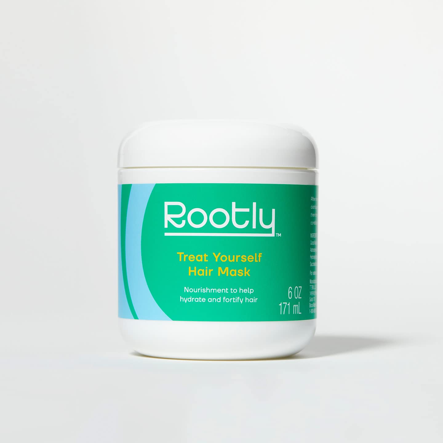 Rootly Treat Yourself Hair Mask – Moisturizing Hair Repair Treatment Mask with Keratin, 6 Oz