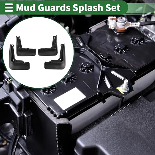 Image of Motoforti Mud Flaps Splash Guards Mud Guards for Lincoln ZEPHYR 2022-2023 W /Mount Accessories