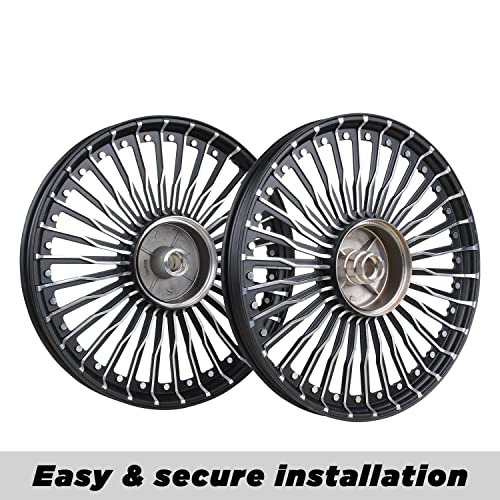 Image of BRA62PQ 18 inchX18 inch Tyre Alloy Wheel Bike Rim BIG HUB for Tube & Tubeless Tires Durable & Sturdy Front Disc Brake Compatible with Yamaha RX 100