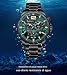 Imagen de Reloj cronógrafo para hombre, militar