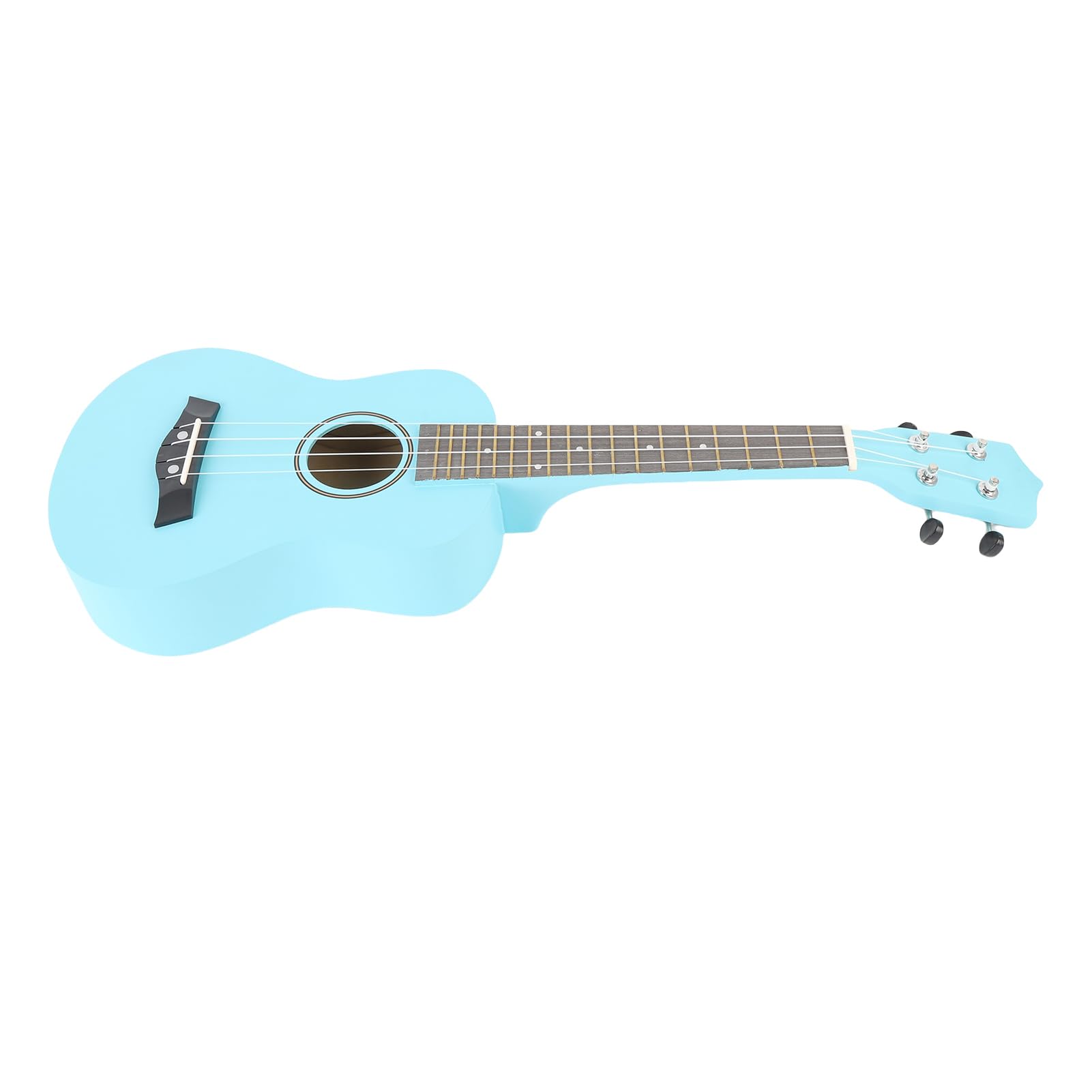 Emoshayoga Set Ukulele in Tiglio da 61 Cm con Accordatore per Principianti, Kit Leggero per Plettri in Nylon per Bambini