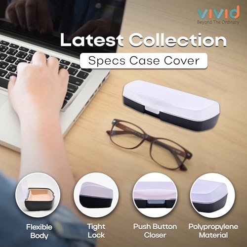 Image of Unisex Lightweight Specs Self Button Eyewear Dabbi Abs Hard Case Cover