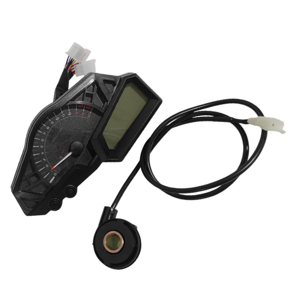 Moto velocímetro Digital para motocicleta, 15000RPM, LCD, odómetro