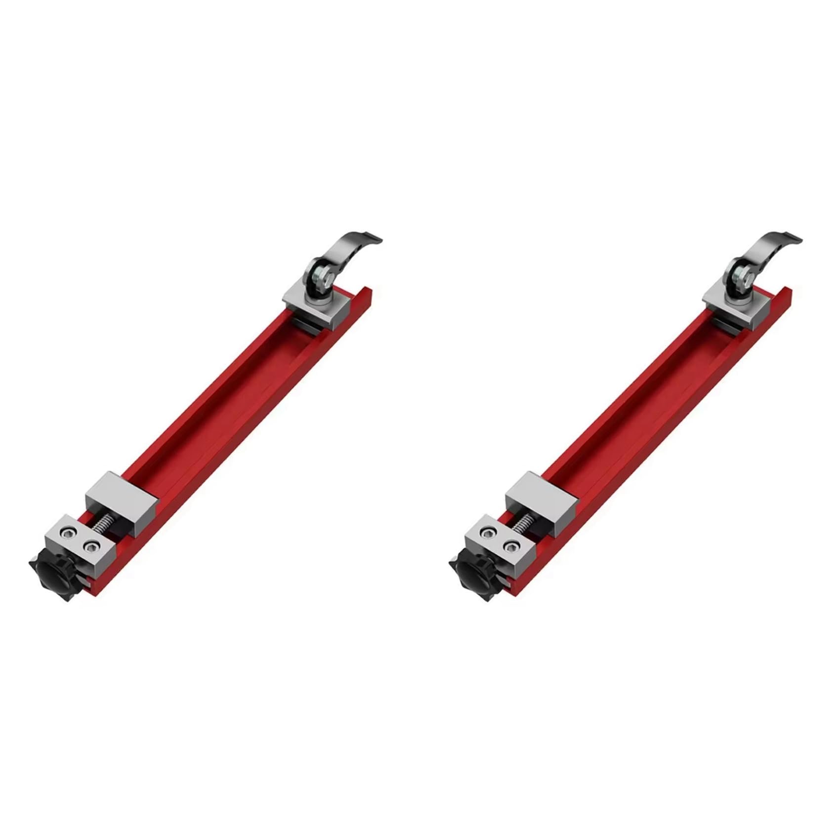 Jnchdghwa As Shown 2X Adjustable Saw Guide,Track For Circular Saw, Jig Attachment Cutting Machine Base Guide For Woodworking 240Mm