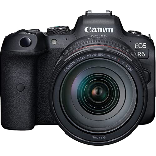 Canon-EOS-R6-Mirrorless-Digital-Camera-with-24-105mm-f4L-Lens-4082C012-4K-Monitor-Pro-Headphones-Pro-Mic-2-x-64GB-Tough-Card-Color-Filter-Kit-Case-Filter-Kit-More-Renewed