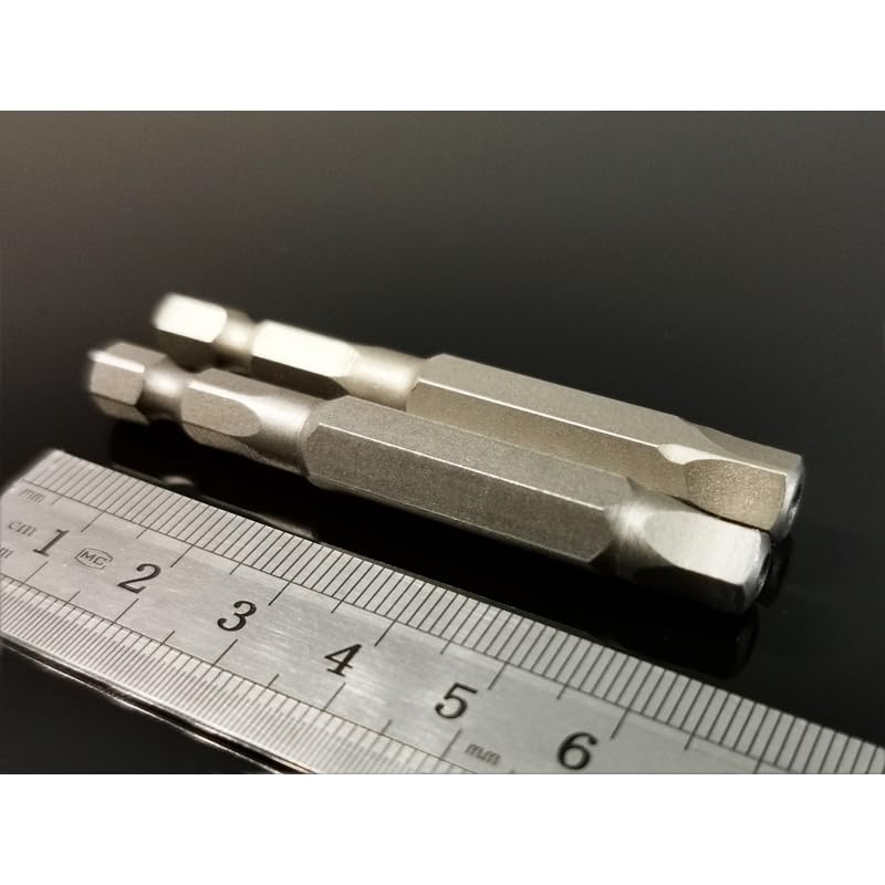 Set da 5 pezzi Punte for cacciavite pentagonale Condividi Punte for bicicletta 1/4" Codolo esagonale S2 Set di utensili manuali fai da te #3#4#5#6#8