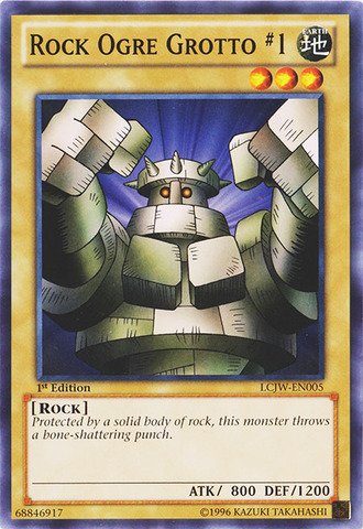 YU-GI-OH! - Rock Ogre Grotto 1 (LCJW-EN005) - Legendary Collection 4: Joey's World - 1st Edition