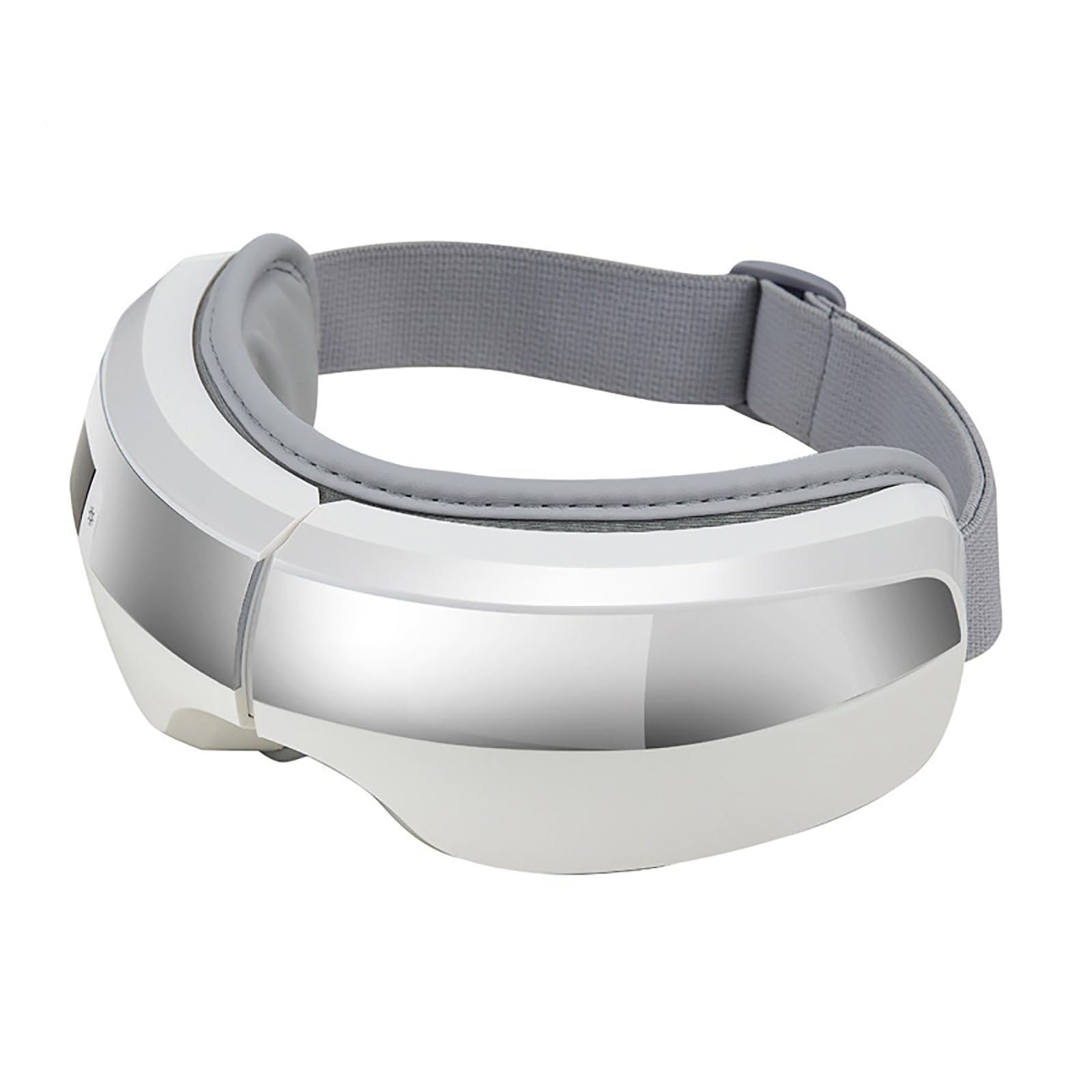 Masajeador Calefacción para Ojos, Masajeador Ojos Inteligente, 5 Modos Masaje/tensión Ajustable/se Puede Conectar a Música Bluetooth/vibración Multifrecuencia/Masaje con Bolsa Aire, para Ojos
