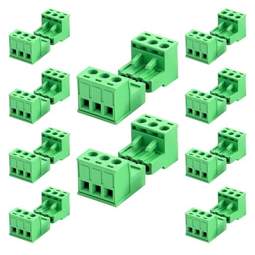 Connecteurs Phoenix 3 broches 5,08 mm pour stopper les pannes de mauvais contact