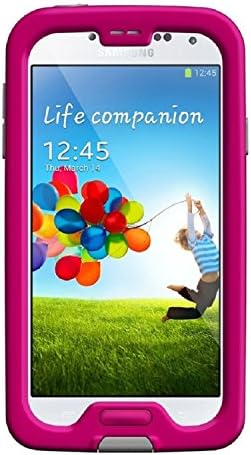 LifeProof FRĒ Samsung Galaxy S4 Waterproof Case - Retail Packaging - MAGENTA/GREY