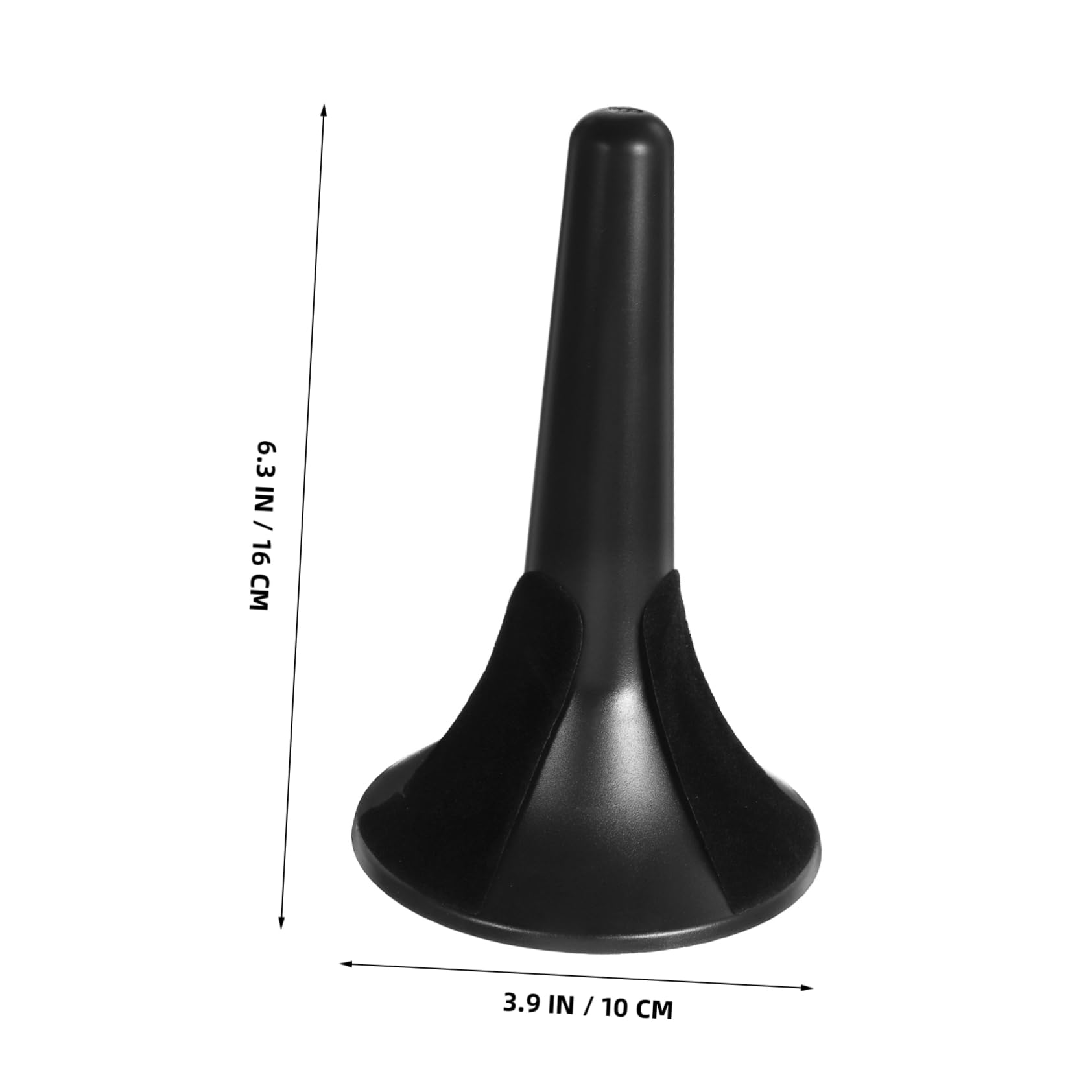 VANZACK Portable Trumpet Stand with Detachable Metal Legs Ergonomic Design for Durable Material Essential Trumpet Accessories for Brass Instrument Players