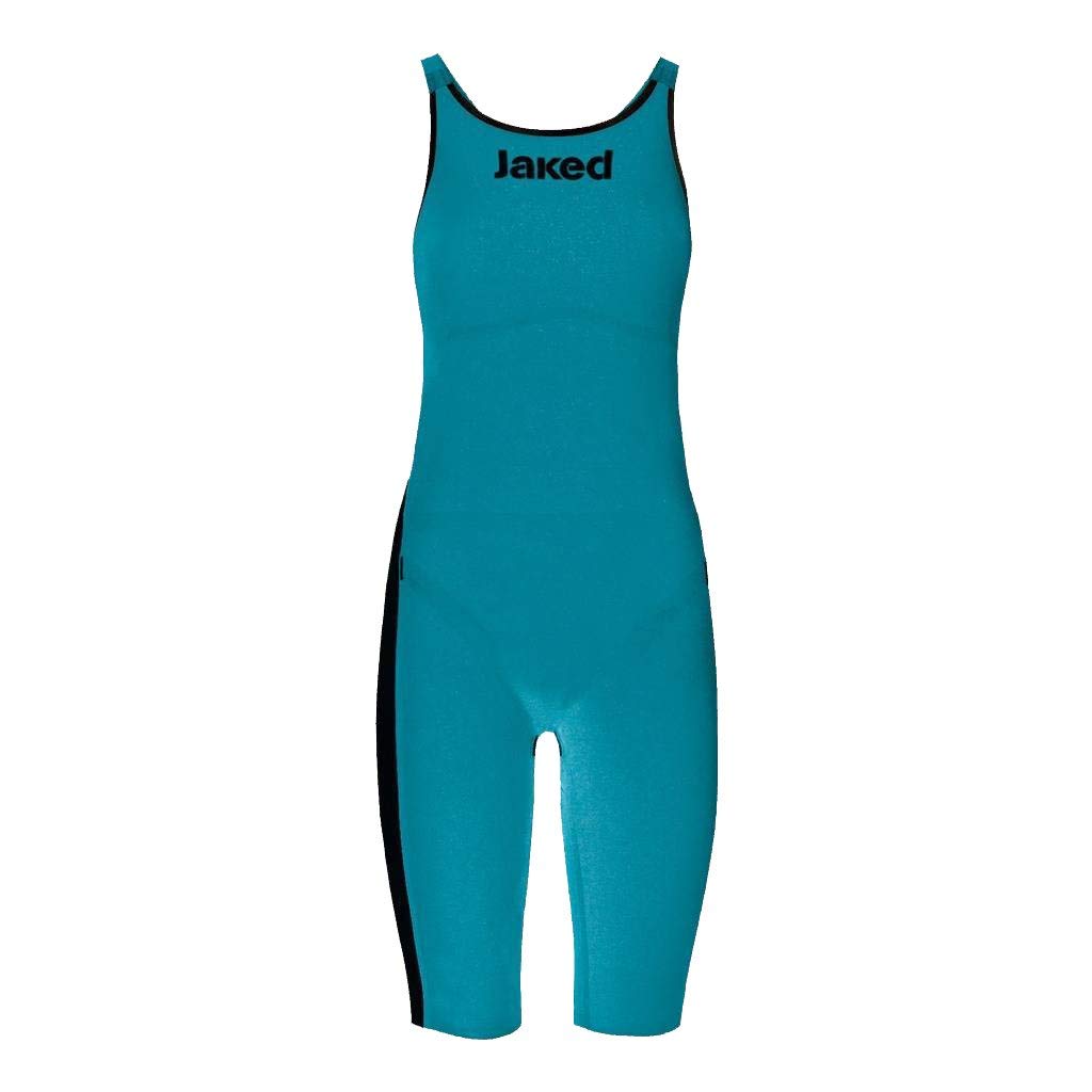 Jaked JKEELFWS Woman Competition Close Back (22, Turquoise/Black)