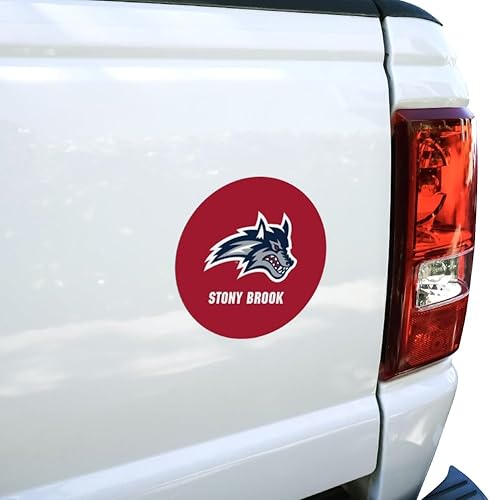 Miniatura 2 de Stony Brook University Seawolves Logo Automotive Car Refrigerador Locker Imán de vinilo