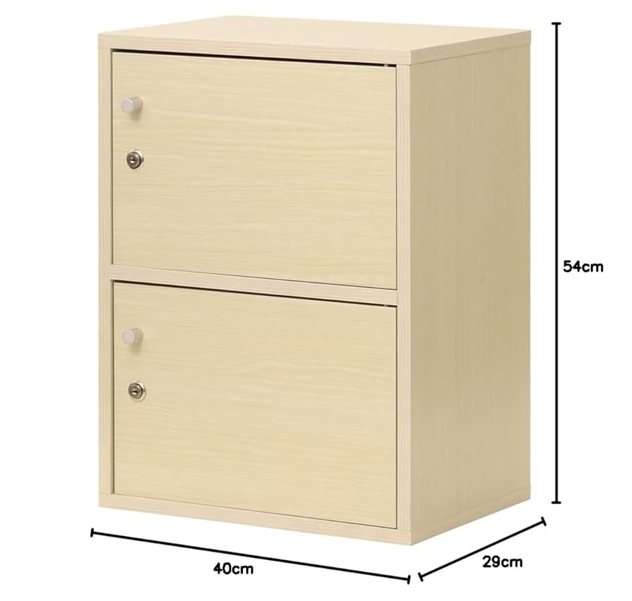 Amazon｜seathetars 鍵付き ボックス 2段 収納 おしゃれ