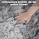FVVRAX Bereich Teppiche für Schlafzimmer Wohnzimmer, Tie-Dyed hellgrau flauschig Fuzzy Shag Shaggy Teppich weichen Plüsch Teppich, 120x180 cm Indoor-Boden Teppich für Kinder Home Decor Ästhetik