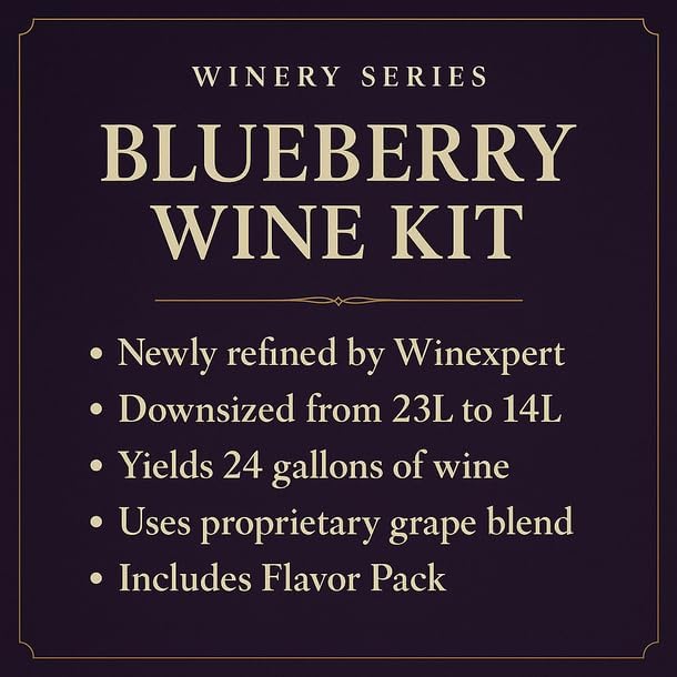 Winery Series Blueberry Wine Kit