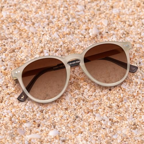 Miniatura 9 de Carfia Gafas De Sol Para Mujer Vintage,Circulares Gafas Polarizadas Mujer,100 Protección Uv