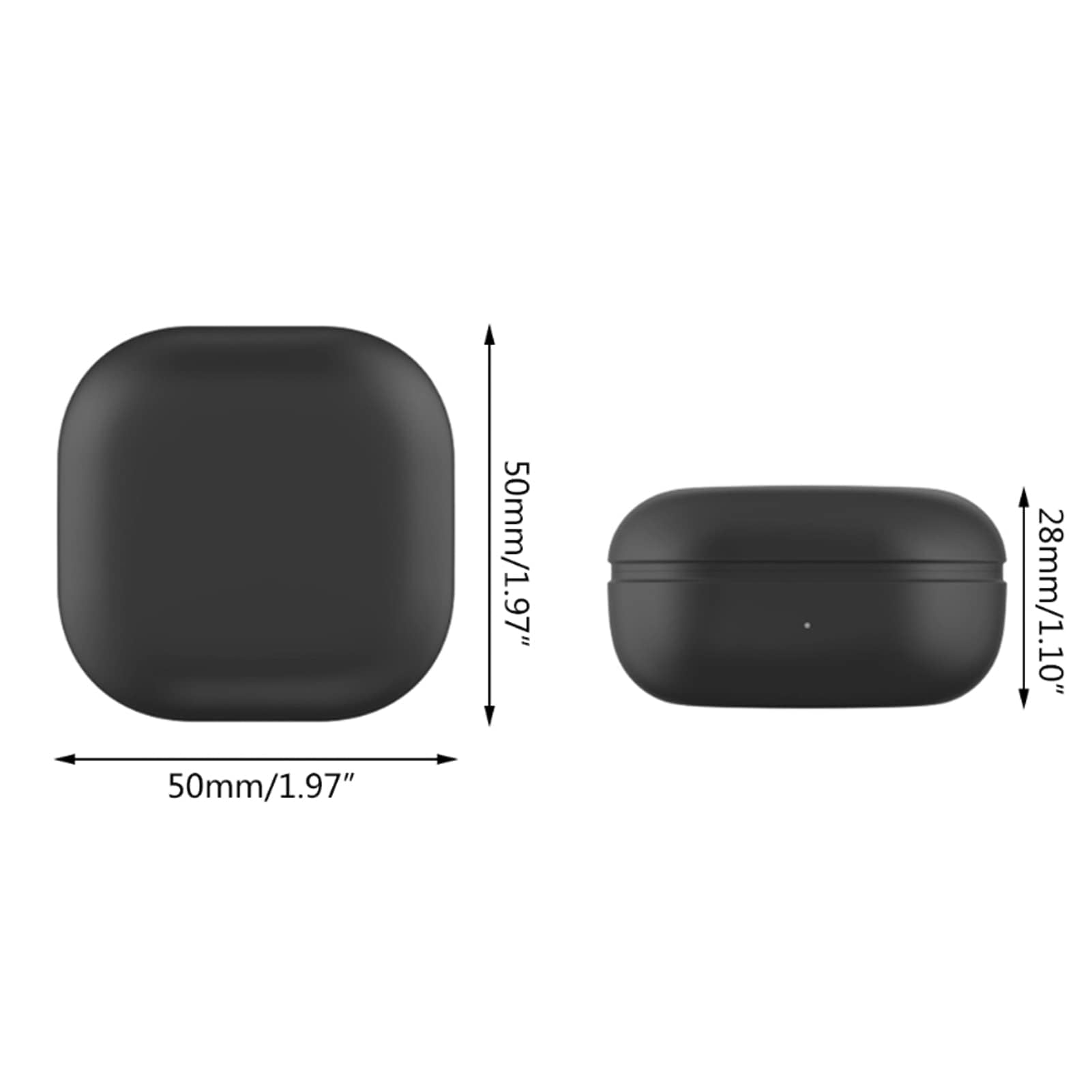 Ersatz Ladecase für Buds 2 Pro Drahtlose Ladegehäuse, Kabellose ladehülle mit Bluetooth Verbindung, 700 mAh Batterie, Typ C Ladekabel