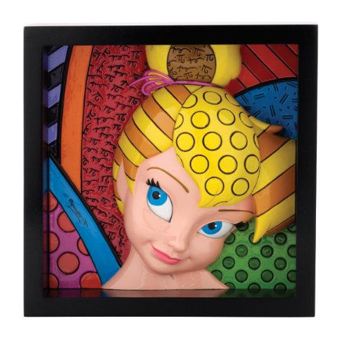 Disney Romero Britto Tinkerbell Pixie Perfect Pop Art Block by Enesco
