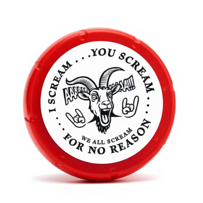 Screaming Goat Toy Button, Wired Things Screaming Goat Desk Toy Prankster Stuff for Adults, Funny Gag Gifts for Men and Women