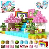 100 Pcs マグネットブロック 磁石ブロック おもちゃ 子供 知育玩具 磁石ブロック マグネット 男の子と女の子 おもちゃ 誕生日プレゼント クリスマス ギフト 贈り物