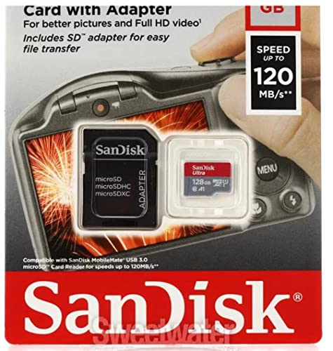 Verified by SanFlash for Amazon 770-6747-743 Sandisk Ultra 128GB microSD Memory Card for Fire Tablets and Fire -TV - image 5