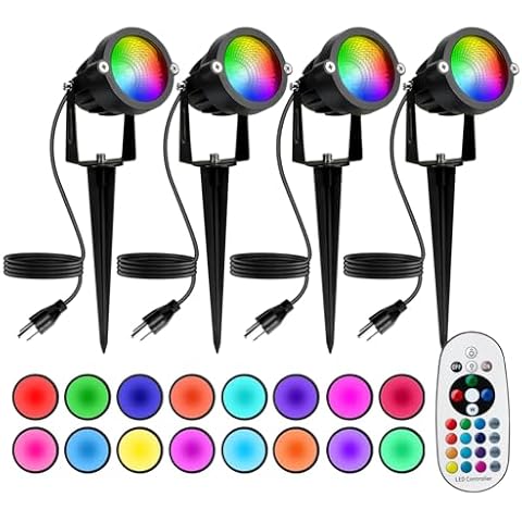 BeeLinks 12W RGBW LED Spot Lights Cover