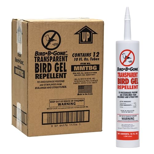 Bird B Gone - Transparent Bird Gel - Bird Repellent