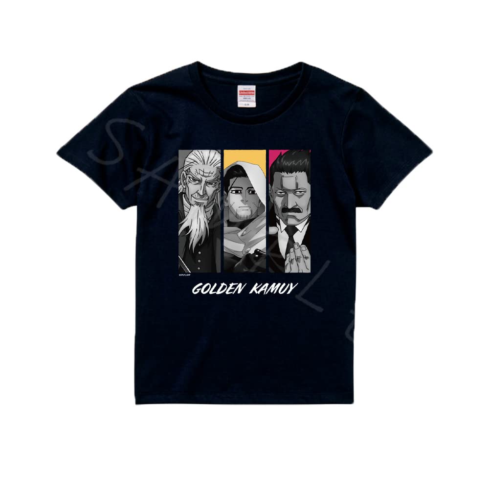 Amazon.co.jp: 『ゴールデンカムイ』 B 土方/尾形/牛山 Tシャツ M
