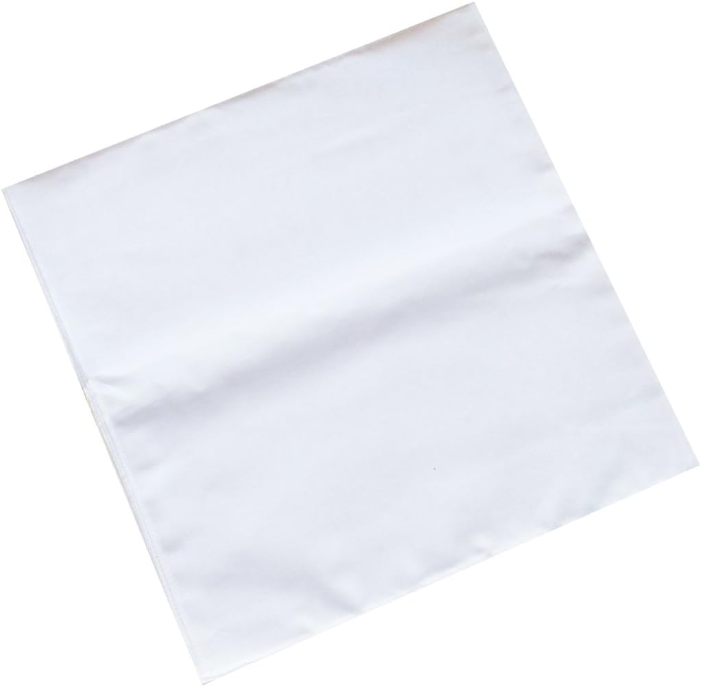 Solid White Cotton Hankderchiefs for DIY Drawn Embroidery Party 28 Square