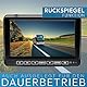 VSG24 Camper Rückfahrkamera Wohnmobil Wohnwagen/Rückfahrsystem Camera/Nachtsicht & Wetterfest/einfaches Nachrüsten Einparkhilfe Kamera hinten Frontkamera LKW Anhänger 12V-24V Set Schwarz