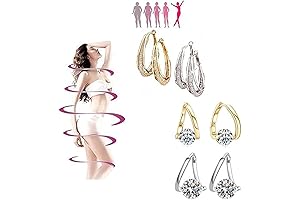 Estellar Acupoint'Thereo Huggy Hoops